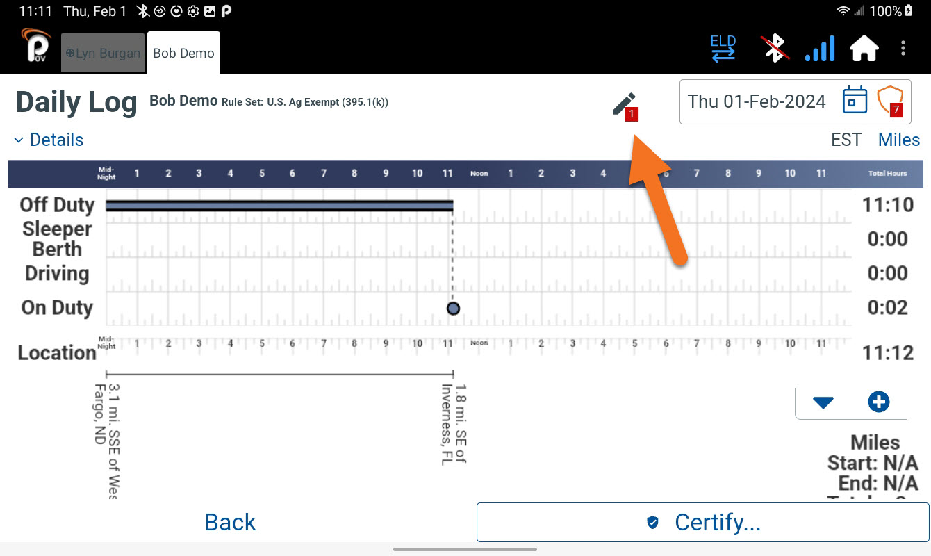 Exchange Team Driving Records Between Drivers