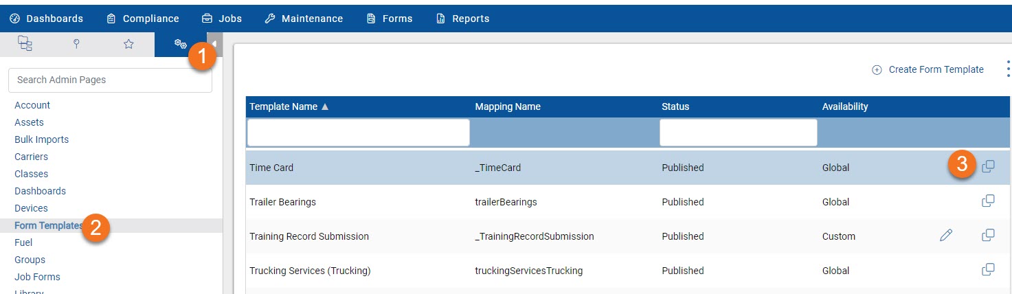 Form Templates