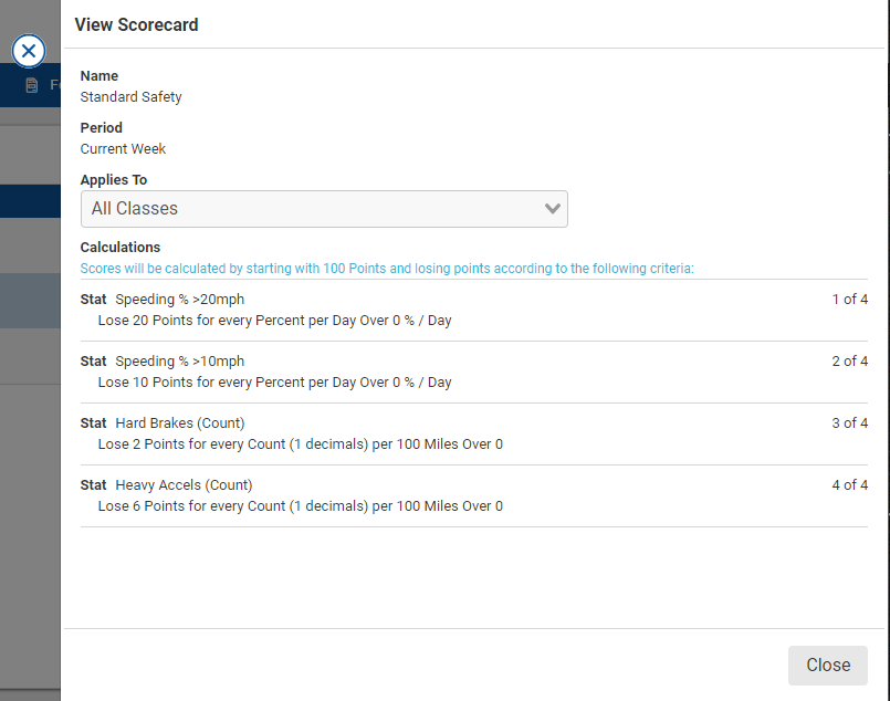 Create A Custom Scorecard