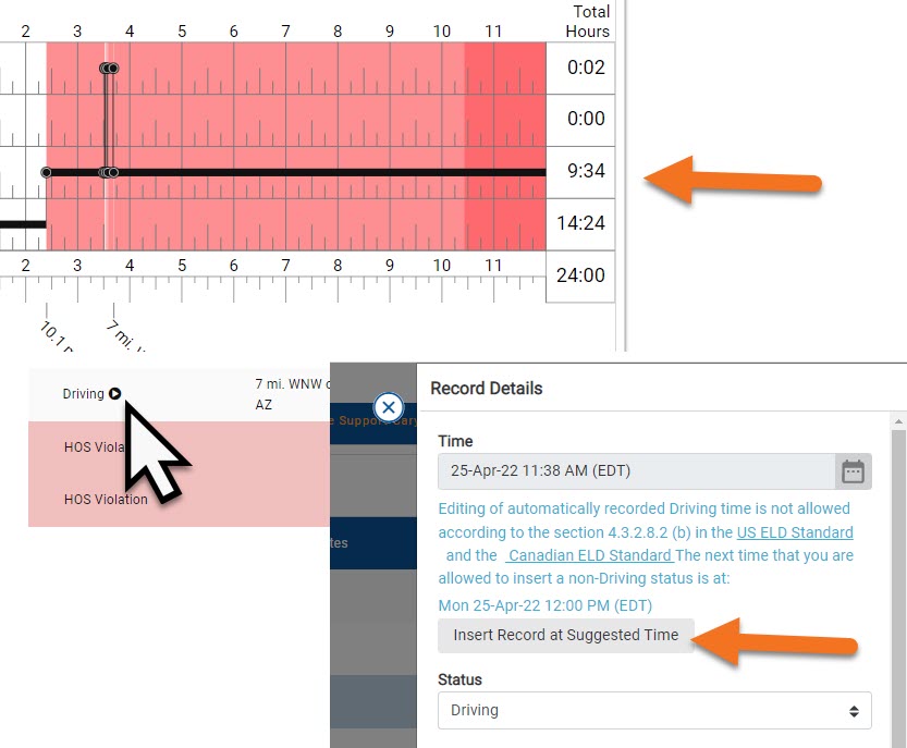 Logbook Edits - Drive Line