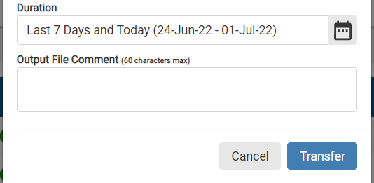 Transfer ELD Data