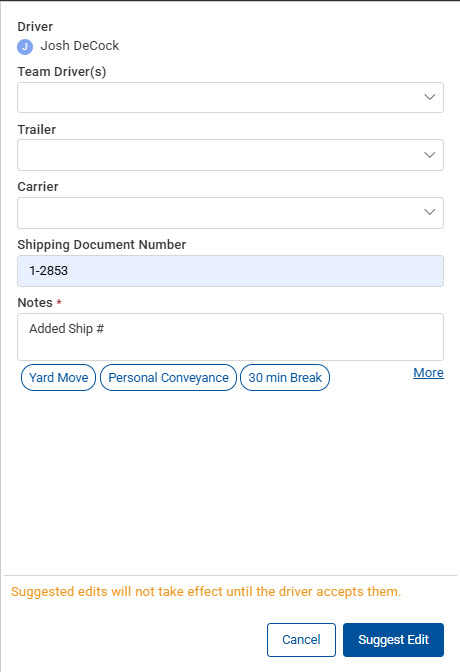 Bulk Edit Logbook Records